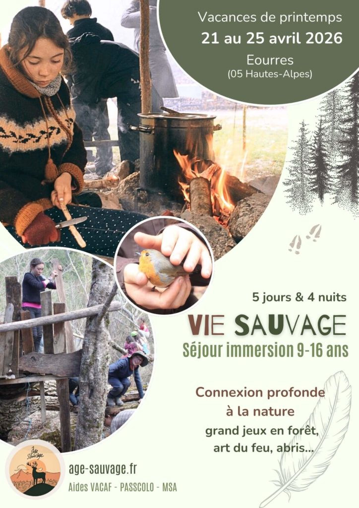 VIE SAUVAGE avril