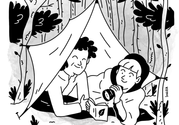 2026 feuille racine louiza illustration