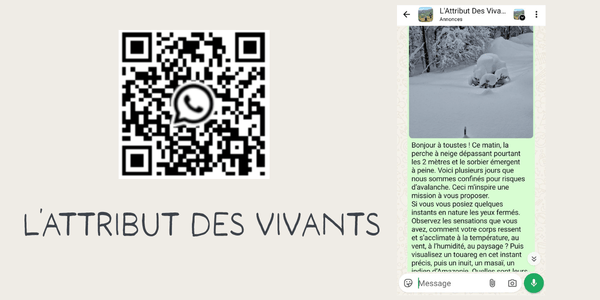 Attribut des Vivants immersion montagne