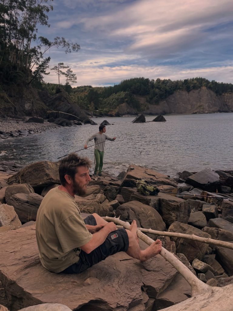 Bivouac sauvage ados parnents