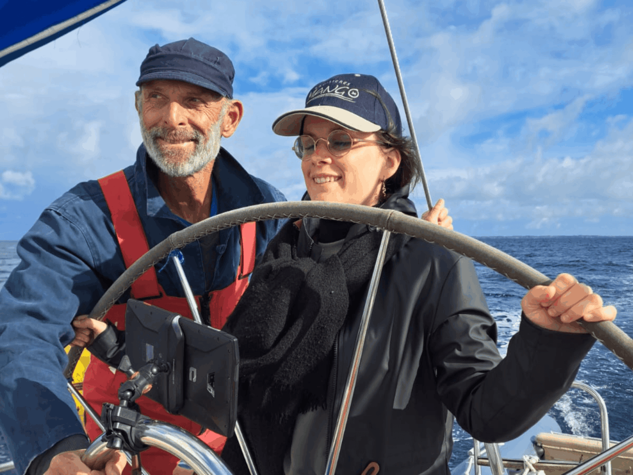 Jena baptiste avec Charlotte