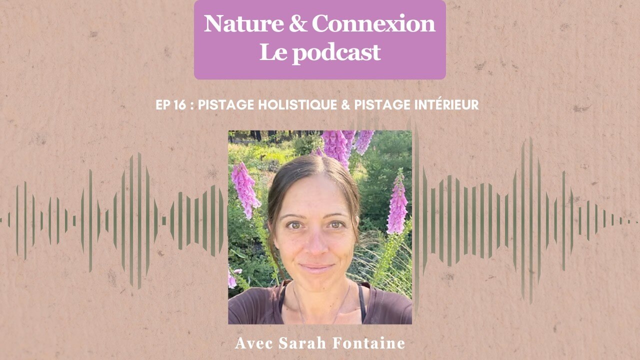 Nature & Connexion – Ep16 : pistage holistique & pistage intérieur – Sarah Fontaine